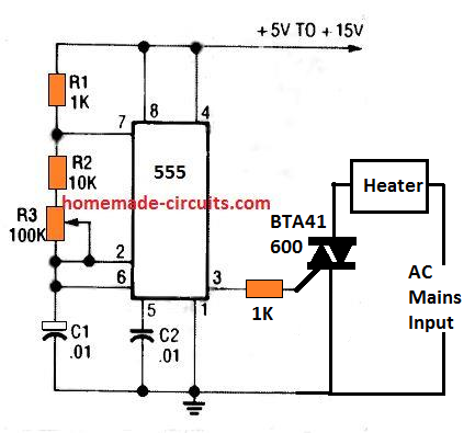 heater timer circuit