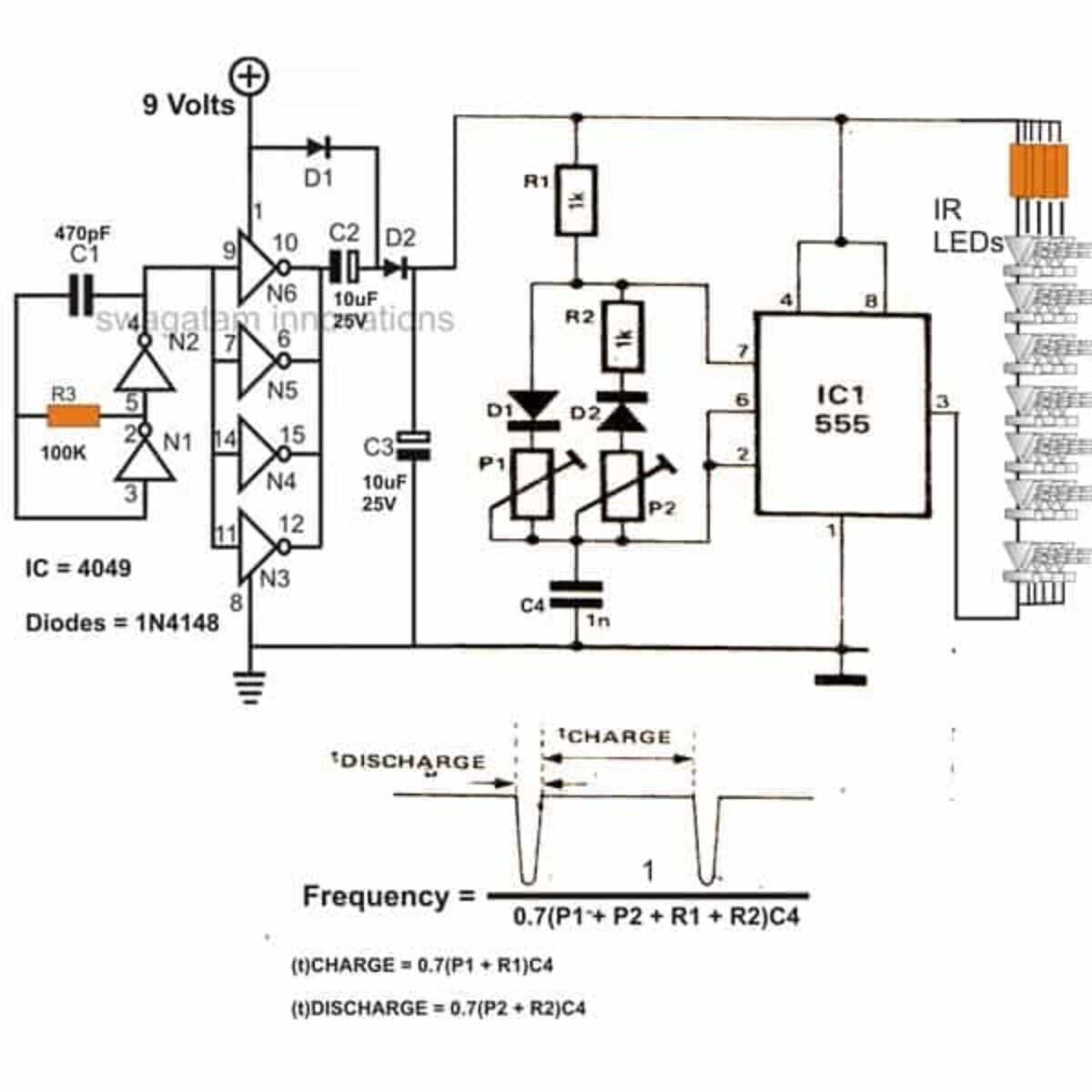 Ir Led Circuit Infrared Led Multisim Live