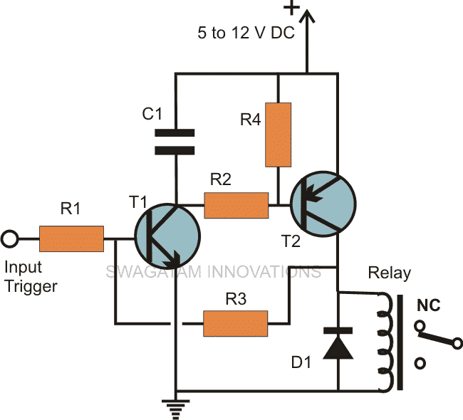 two transistor latch circuit