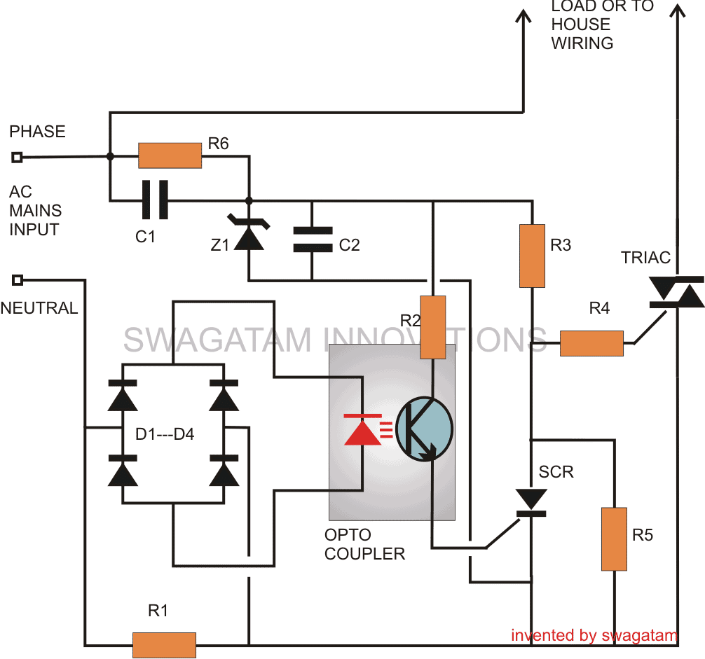 Electronic Mains AC Short Circuit Breaker/Protector