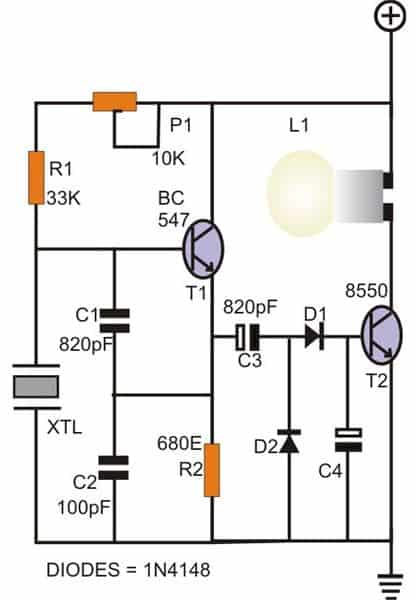 Crystal Tester circuit