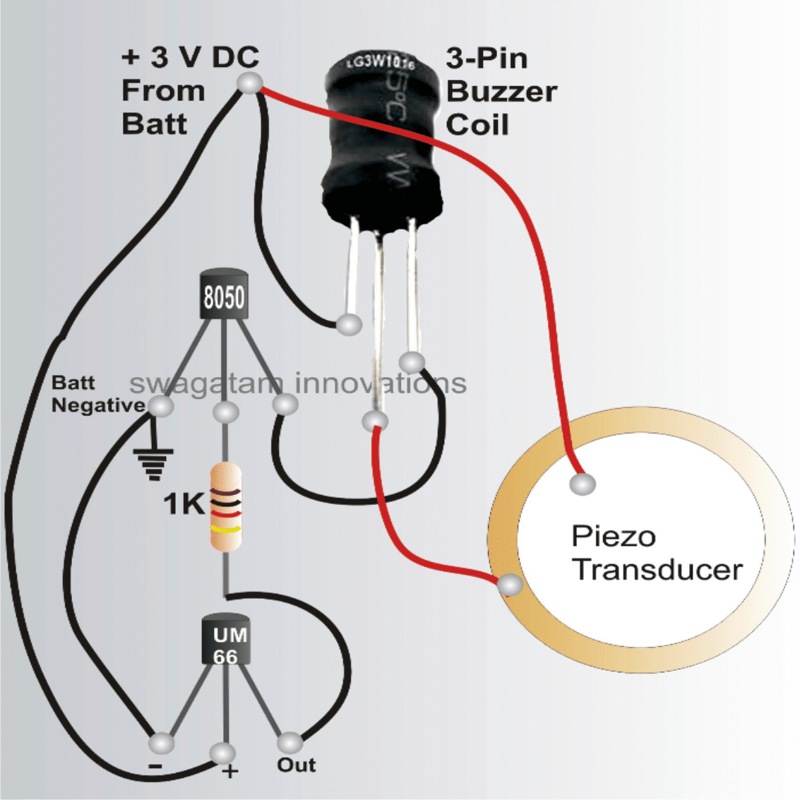 How to Make a Bicycle Horn Circuit with Ringtone - Homemade Circuit Projects