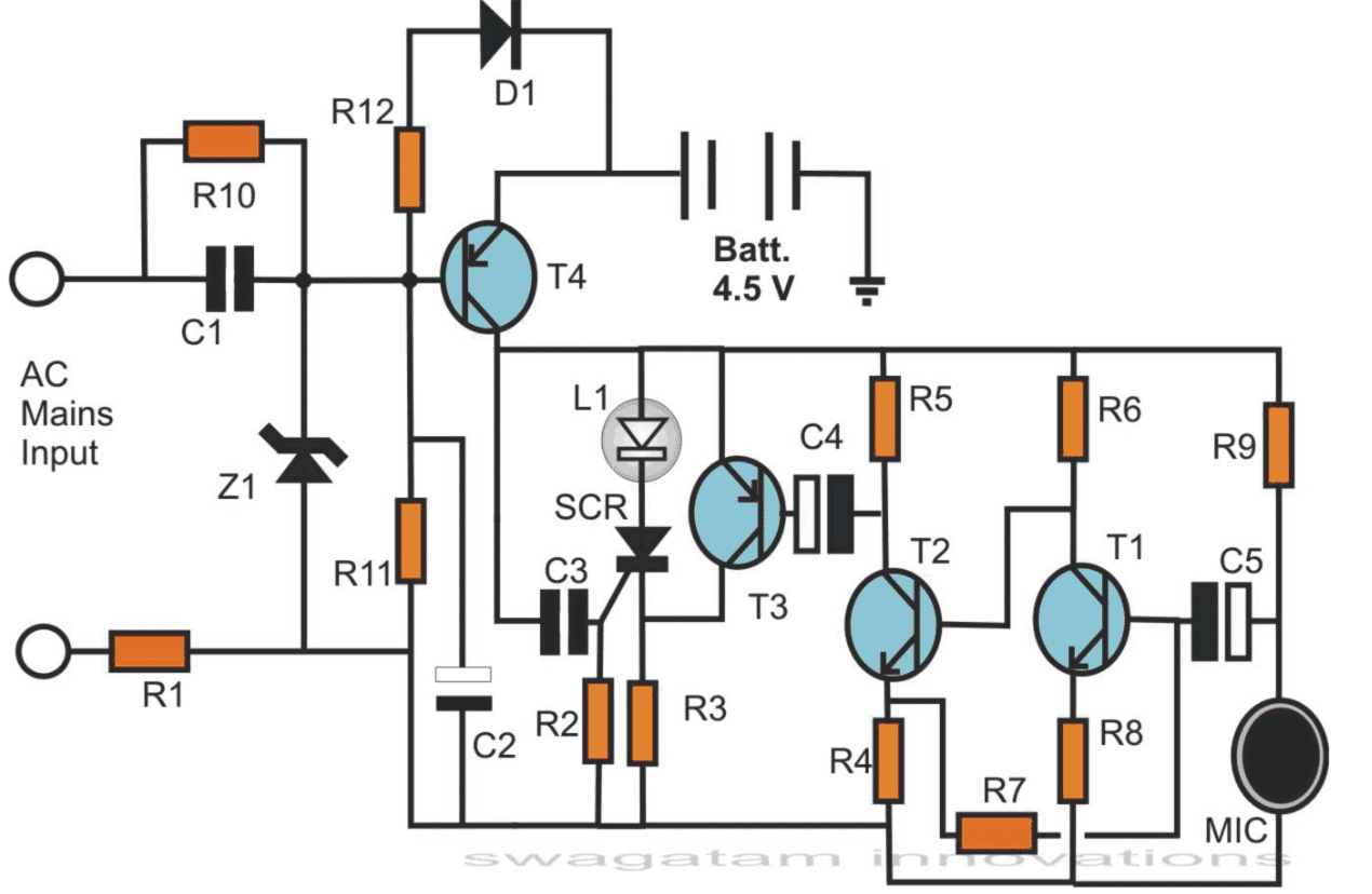 Electronic Candle Circuit