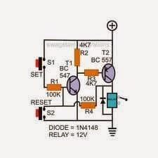  Set-Reset Latch circuit