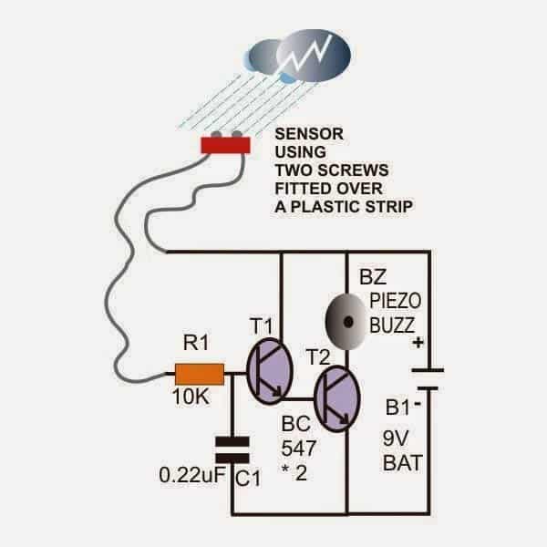 Rain Alarm circuit