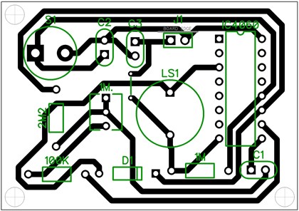 4060 timer PCB design