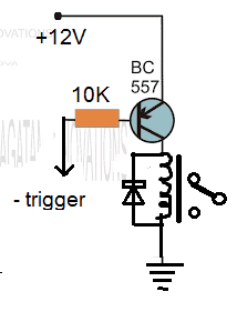 PNP relay driver circuit