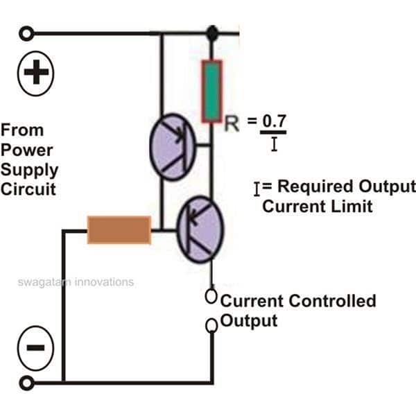 PNP current controller circuit