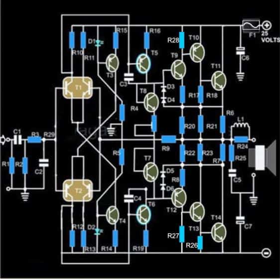 ahuja 100 watt amplifier