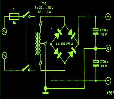 mini crescendo power supply circuit