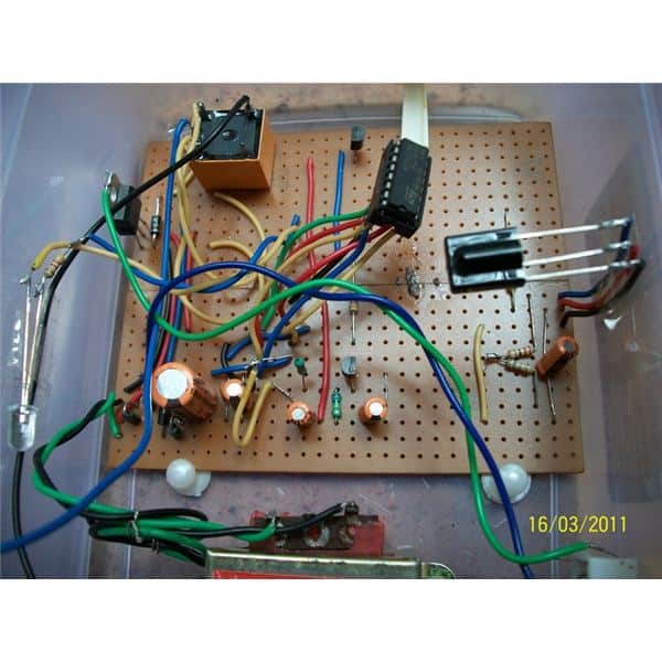 Infrared (IR) Remote Control Circuit prototype