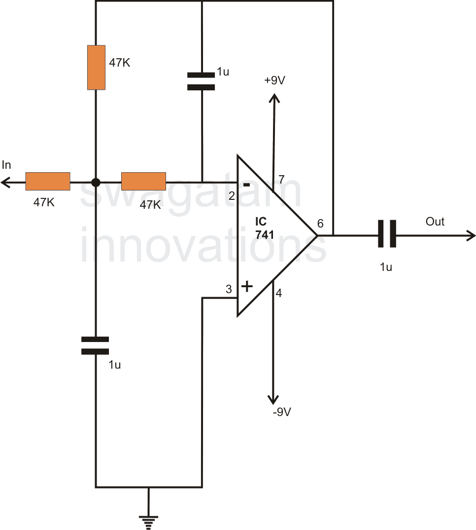 Low Pass Filter Circuit for Subwoofer - Homemade Circuit Projects
