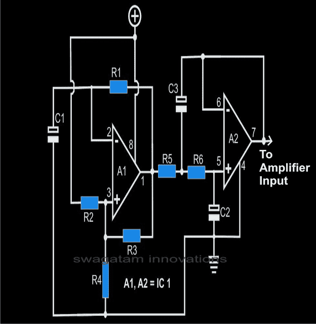 sinusoidal wave generator circuit
