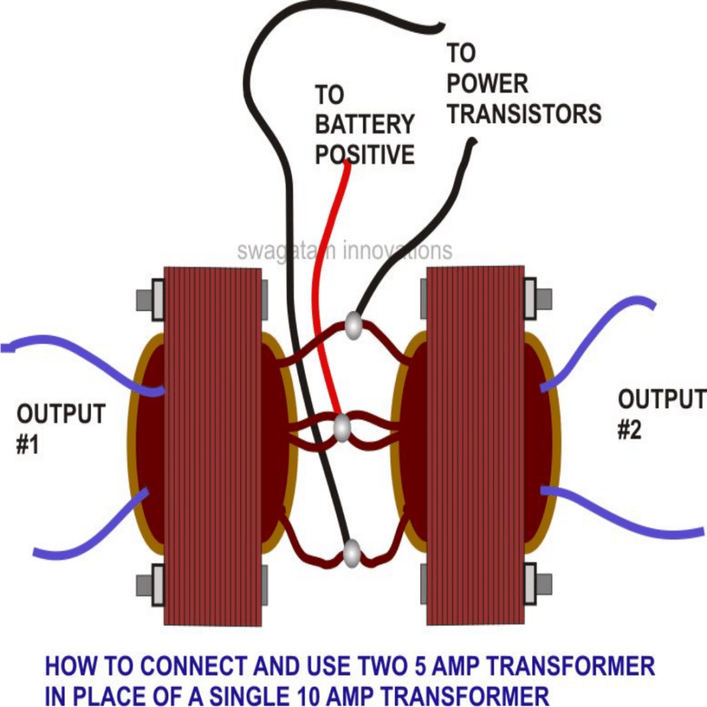 How to Make a Simple 200 VA, Homemade Power Inverter Circuit - Square