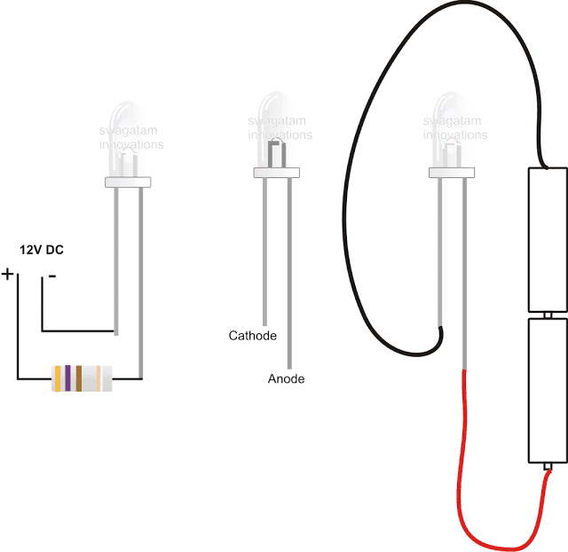 how to add resistor to a LED