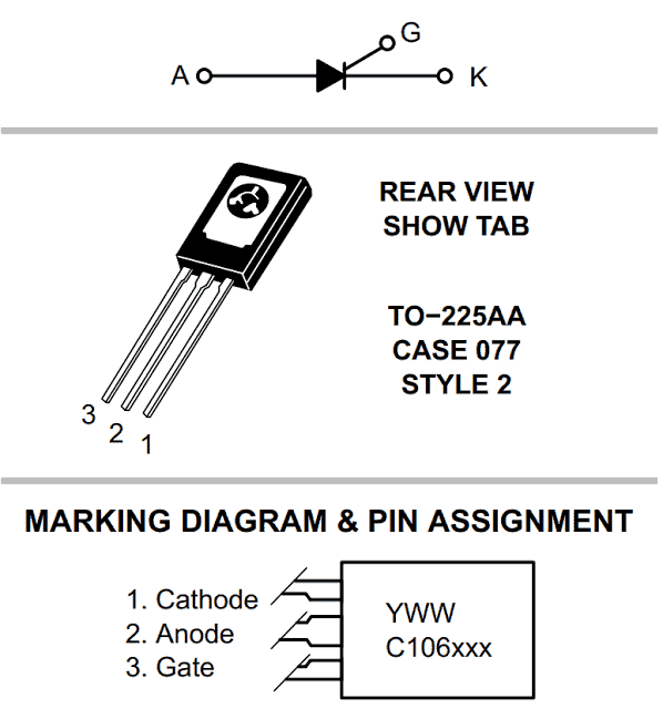 SCR pinouts