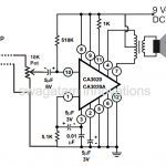 telephoneamplifiercircuitusingICCA3020