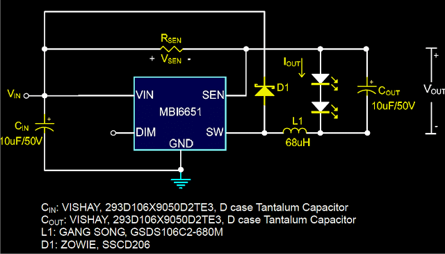 How to Make 1 A Constant Current LED Driver Circuit โ Homemade Circuit ... Circuit Diagram