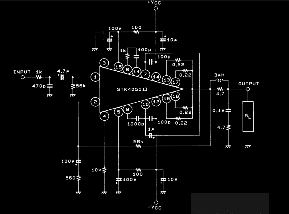 200wattcarstereoamplifiercircuit