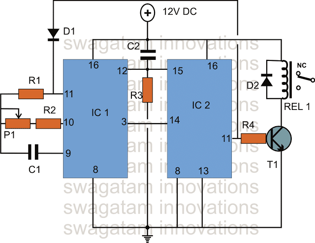 long duration timer circuit