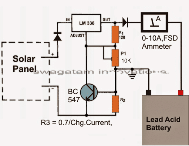 9 Simple Solar Battery Charger Circuits | Homemade Circuit Projects