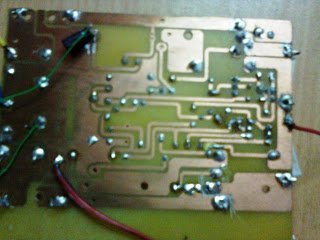 100 watt MOSFET amplifier soldered PCB