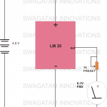 roomthermometercircuitusinglm35IC