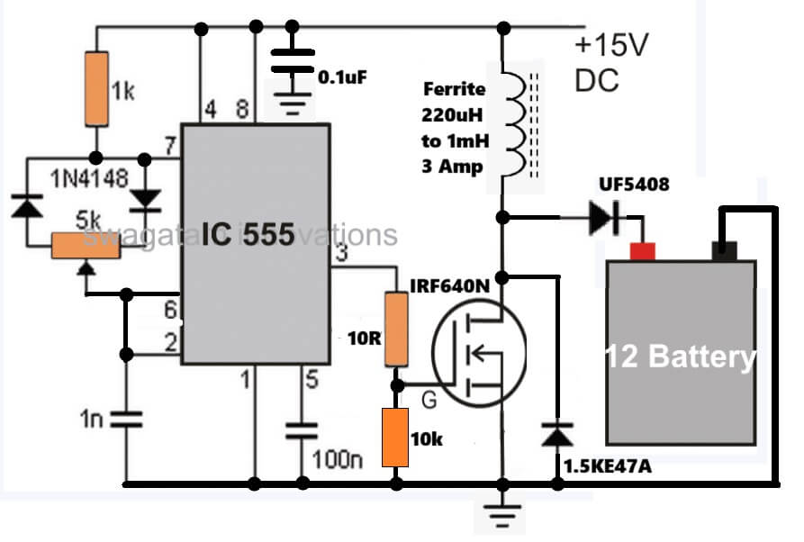 simple battery desulfator circuit