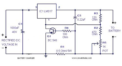 Exchangeable beads Destiny 12V Battery Charger Circuits [using LM317, LM338, L200, Transistors] -  Homemade Circuit Projects
