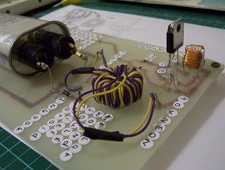 Sec Exciter Powered HV Capacitor Charger Torroid Circuit