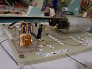 Sec Exciter Powered HV Capacitor Charger IC Circuit