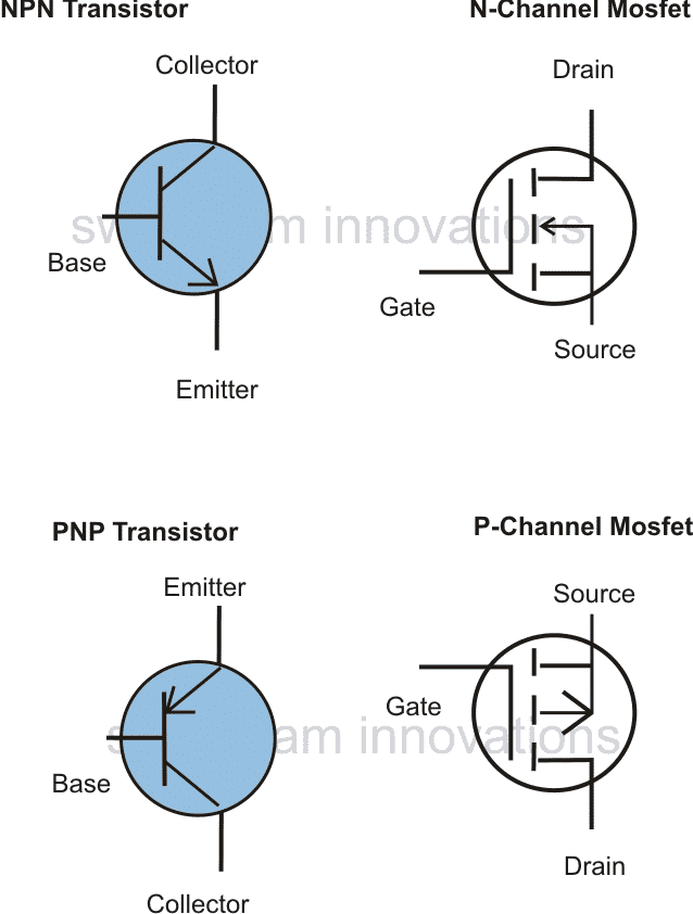 mosfetandtransistorpinouts