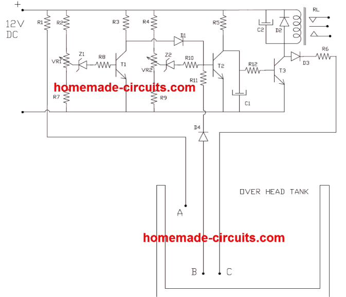 5 Simple Water Level Controller Circuits