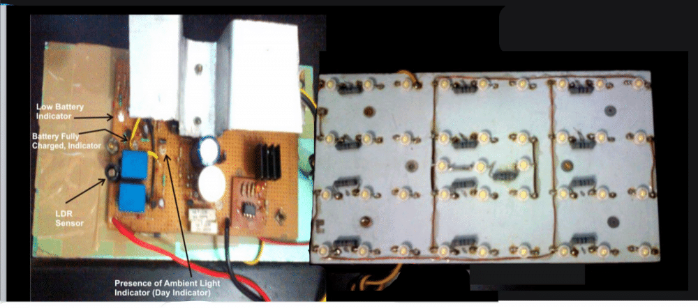 prototype for 40 watt LED street light circuit