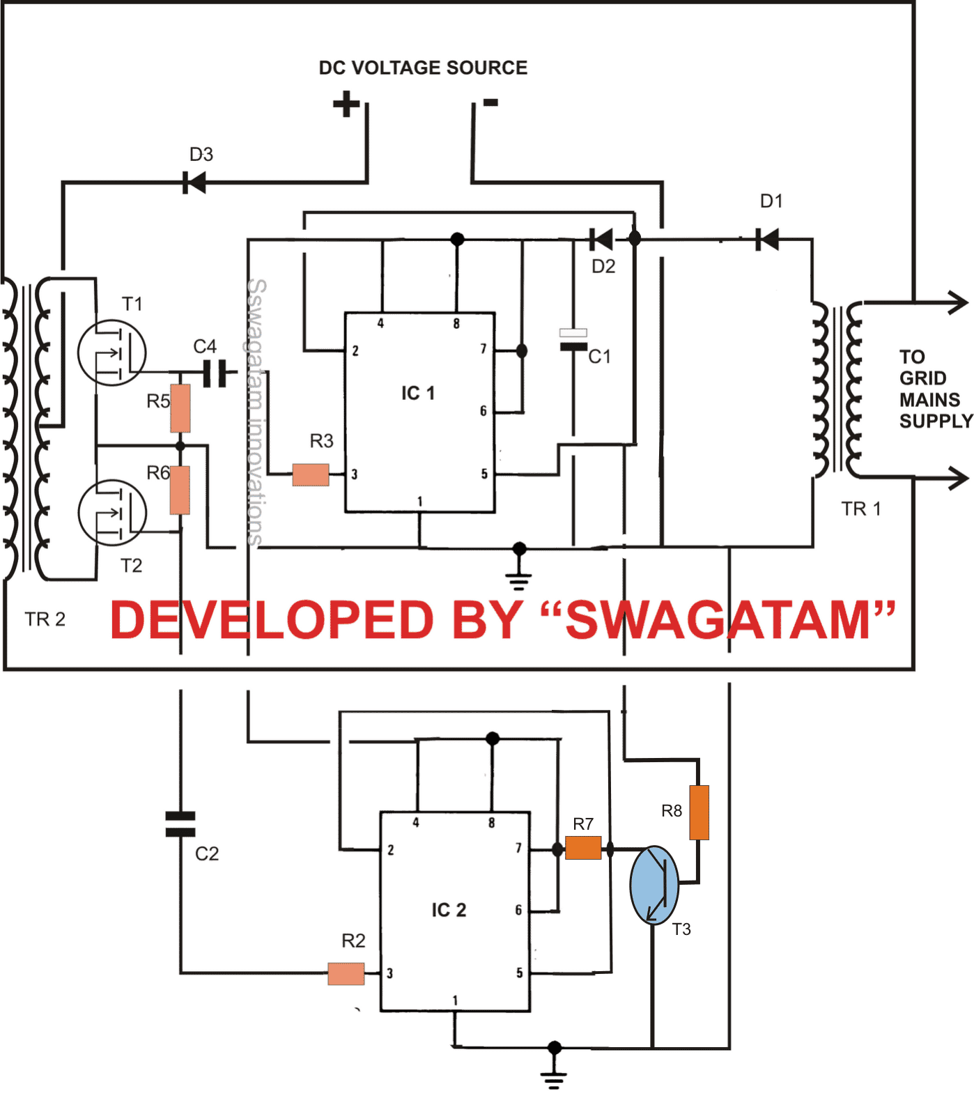 Designing a Grid-Tie Inverter Circuit - Homemade Circuit Projects