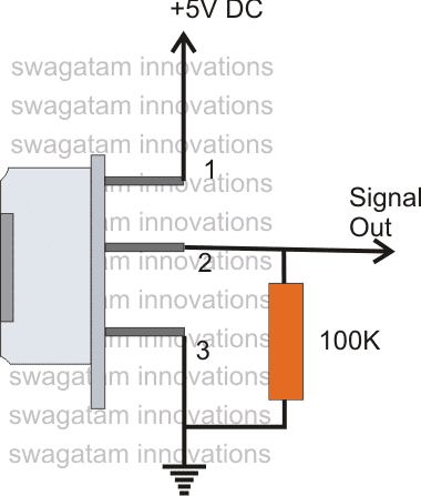 how to connect PIR pins with circuit Vdd, Vss, output