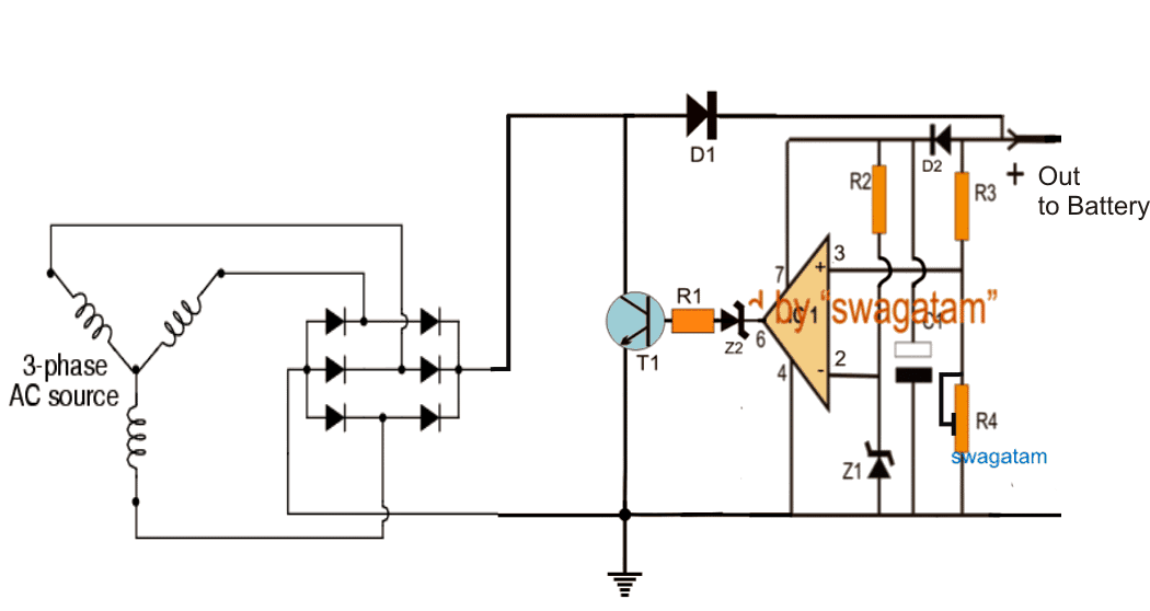 Motorcycle Full Wave Shunt Regulator Circuit