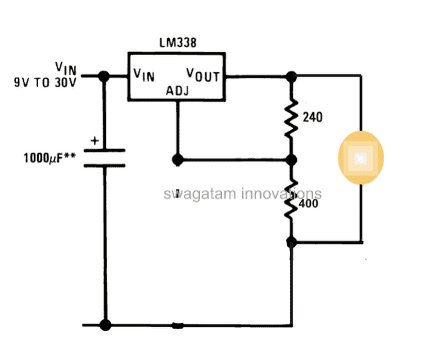 3 Watt, 5 Watt LED DC to Constant Current Driver Circuit | Homemade Circuit Projects