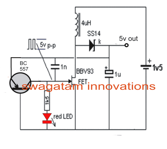 charge cell phone with 1.5V battery