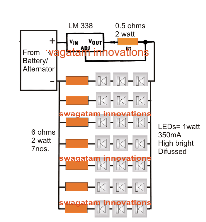 motorcycleledhalogenlampcircuit