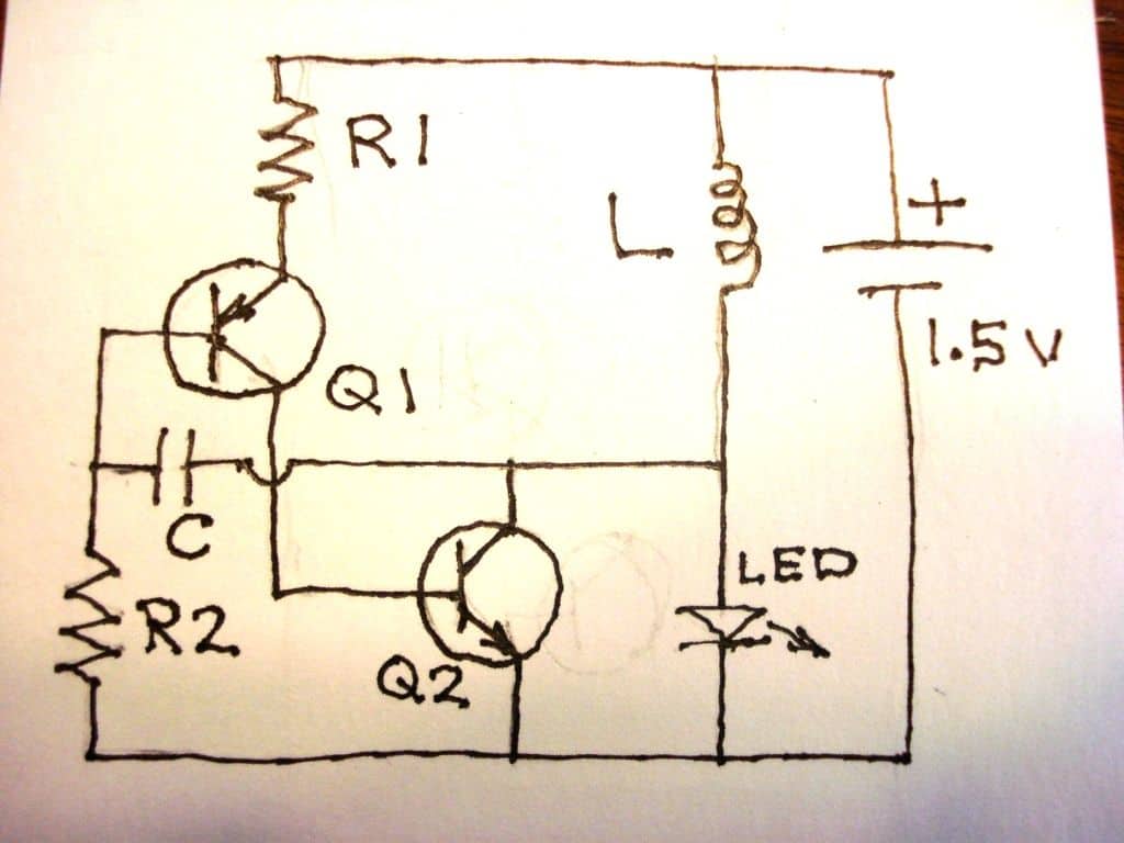 1.5V to 12V DC Converter Circuit for LEDs | Homemade Circuit Projects