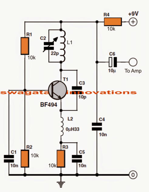 Simple FM Radio Circuit Using a Single Transistor | Homemade Circuit  Projects