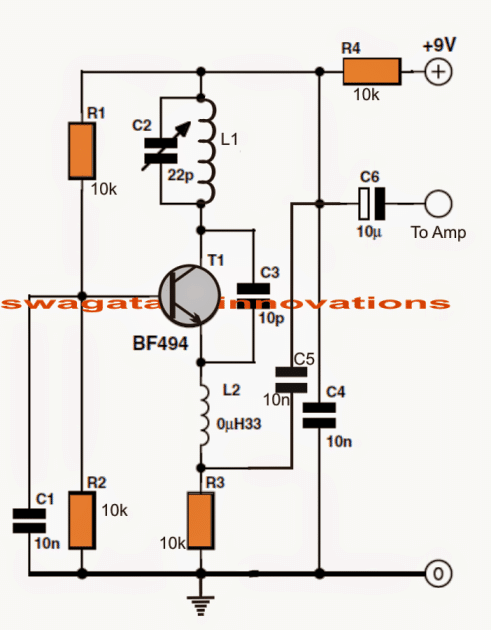 FM radio circuit with reduced noise