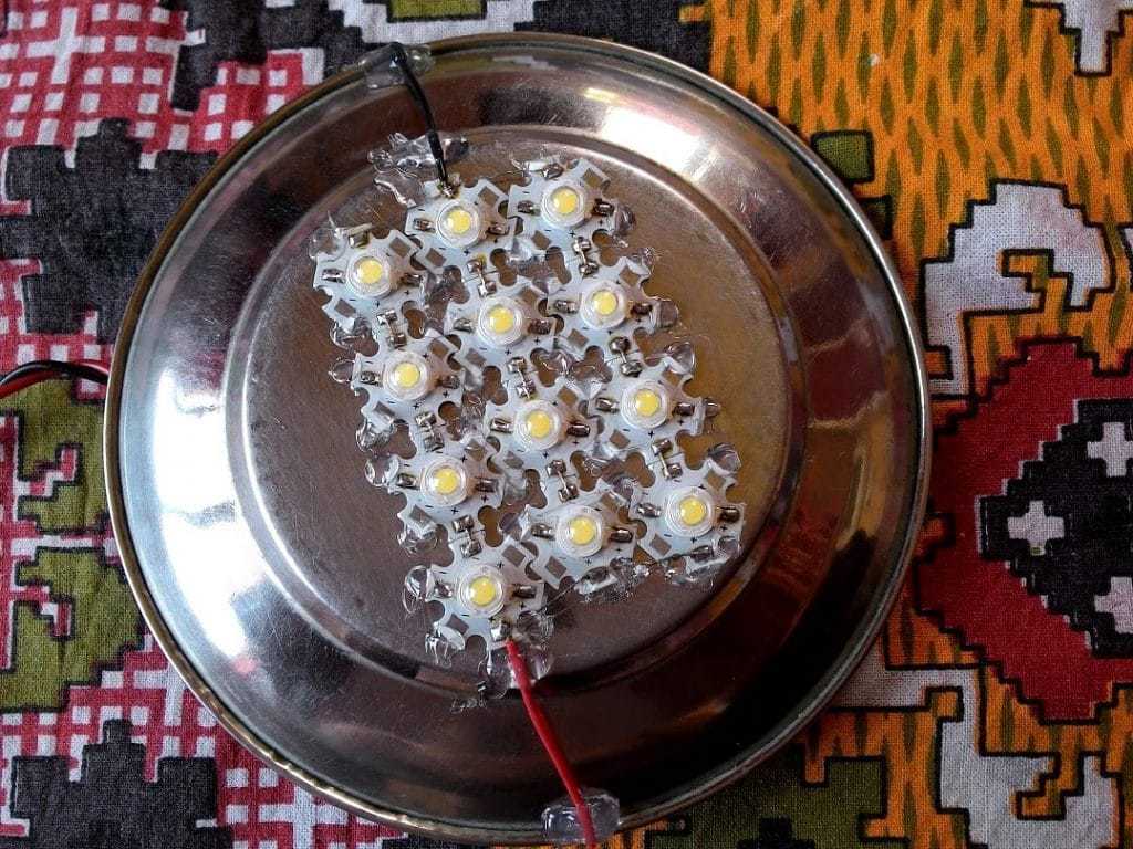 12 * 1 watt LED assembly