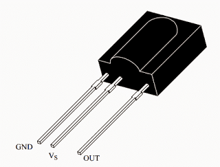 TSOP1738 Pinout