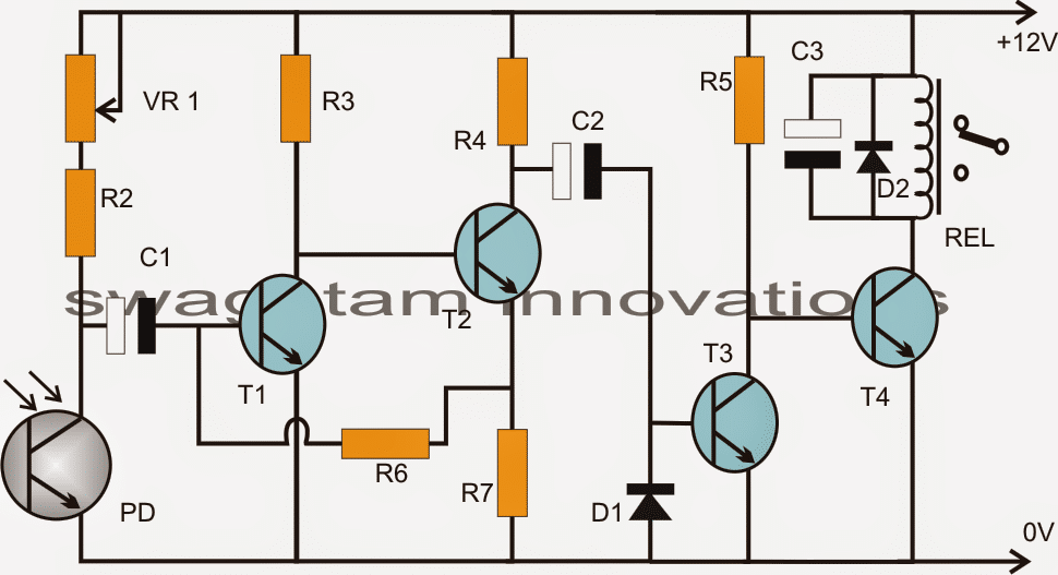 wheel rotation detector circuit