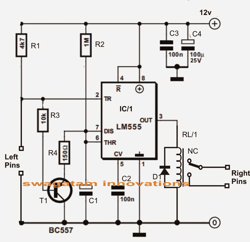 input independent monostable circuit 1
