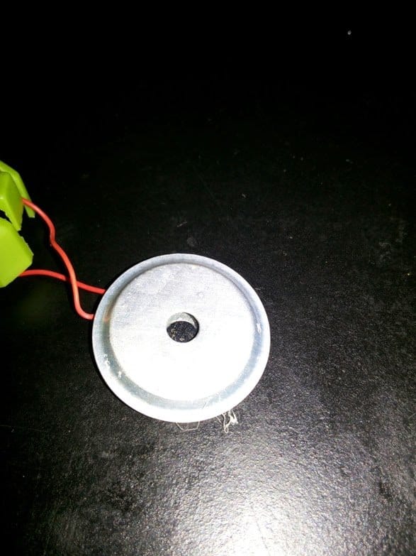 piezo sensor top view