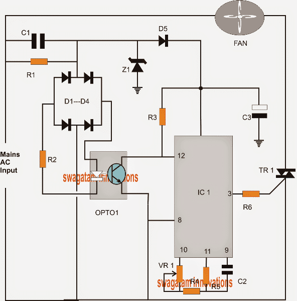 Pwm Controlled Fan Regulator Circuit