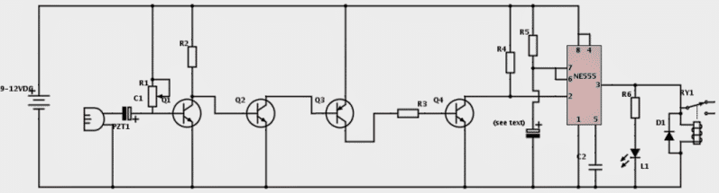 Shop Shutter Guard Circuit